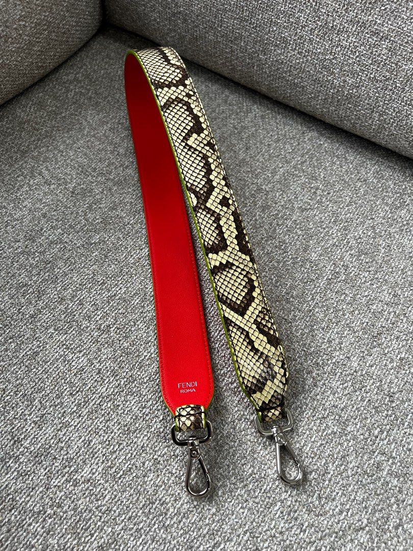Fendi sales python strap