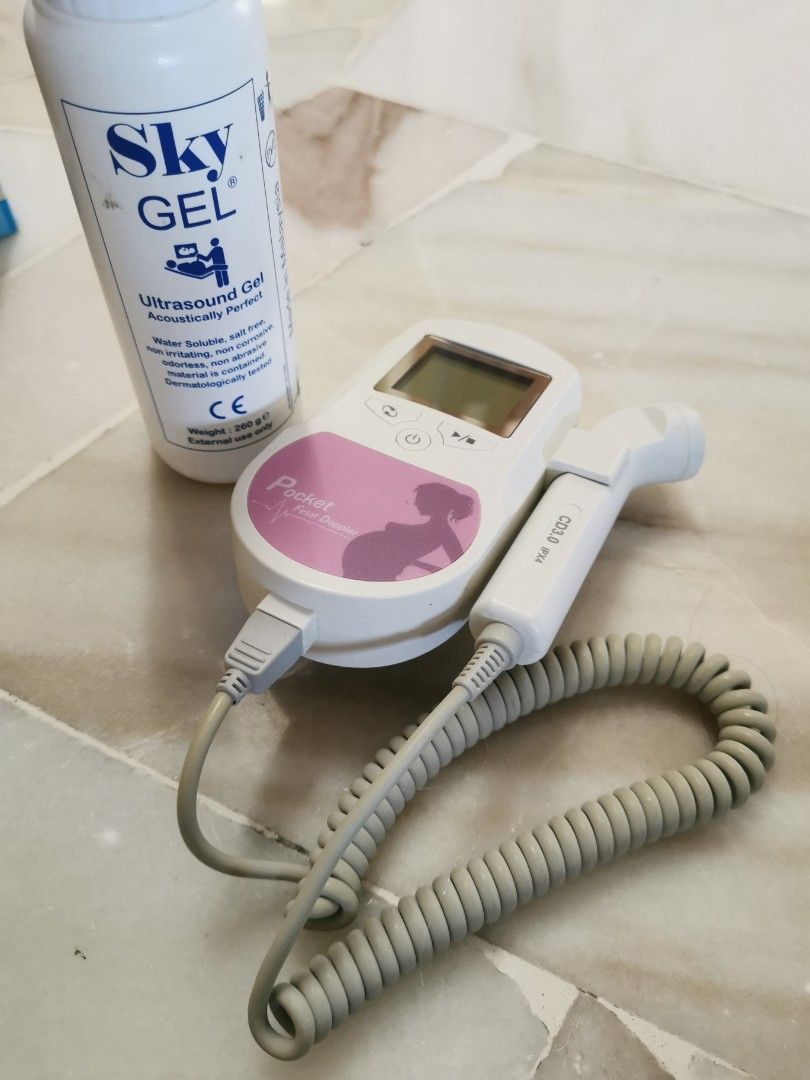 Fetal Doppler with gel, Babies & Kids, Maternity Care on Carousell