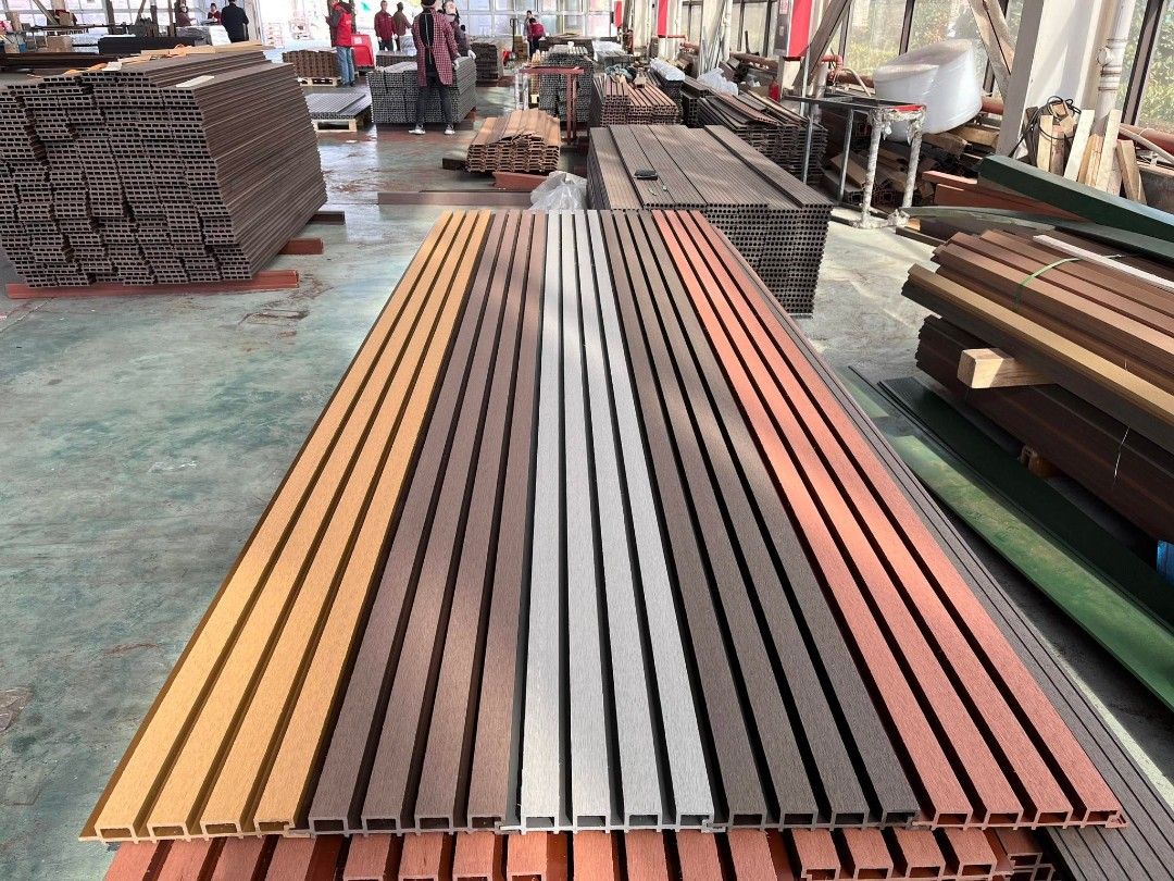 Fluted panel Out door (Category: Wall Decor) located in Quezon City. Submitted by malou_castillo (Listing ID 1227392658, Image 2). Description: WPC FLUTED PANEL OUT DOOR PM ME... 09605204741 /VIBER.