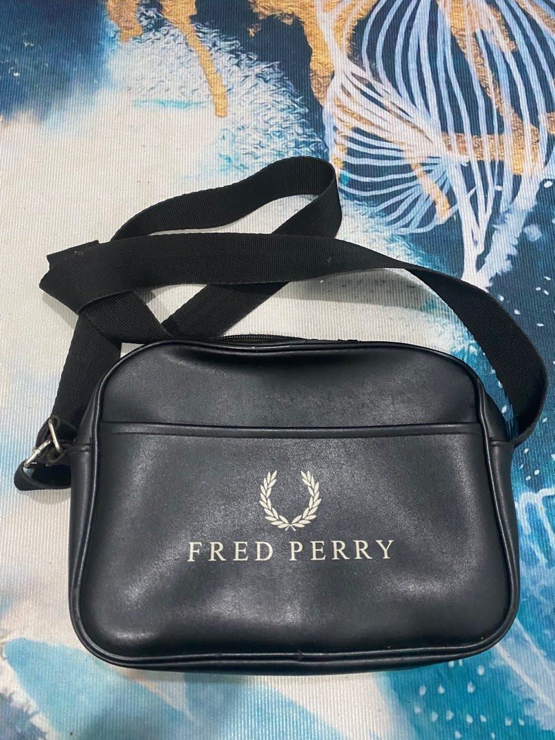 Fred perry side bag sales