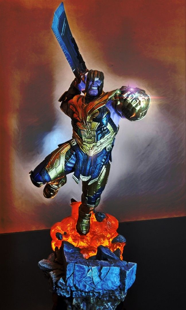 FS: Iron Studios Thanos Endgame Regular (Category: Figurines & Statues) located in Quezon City. Submitted by boldstar69 (Listing ID 1227322846, Image 3). Description: selling iron studios thanos endgame regular box- 9/10 figure 10/10 flawless price 8500 pesos location qc cubao pm me.