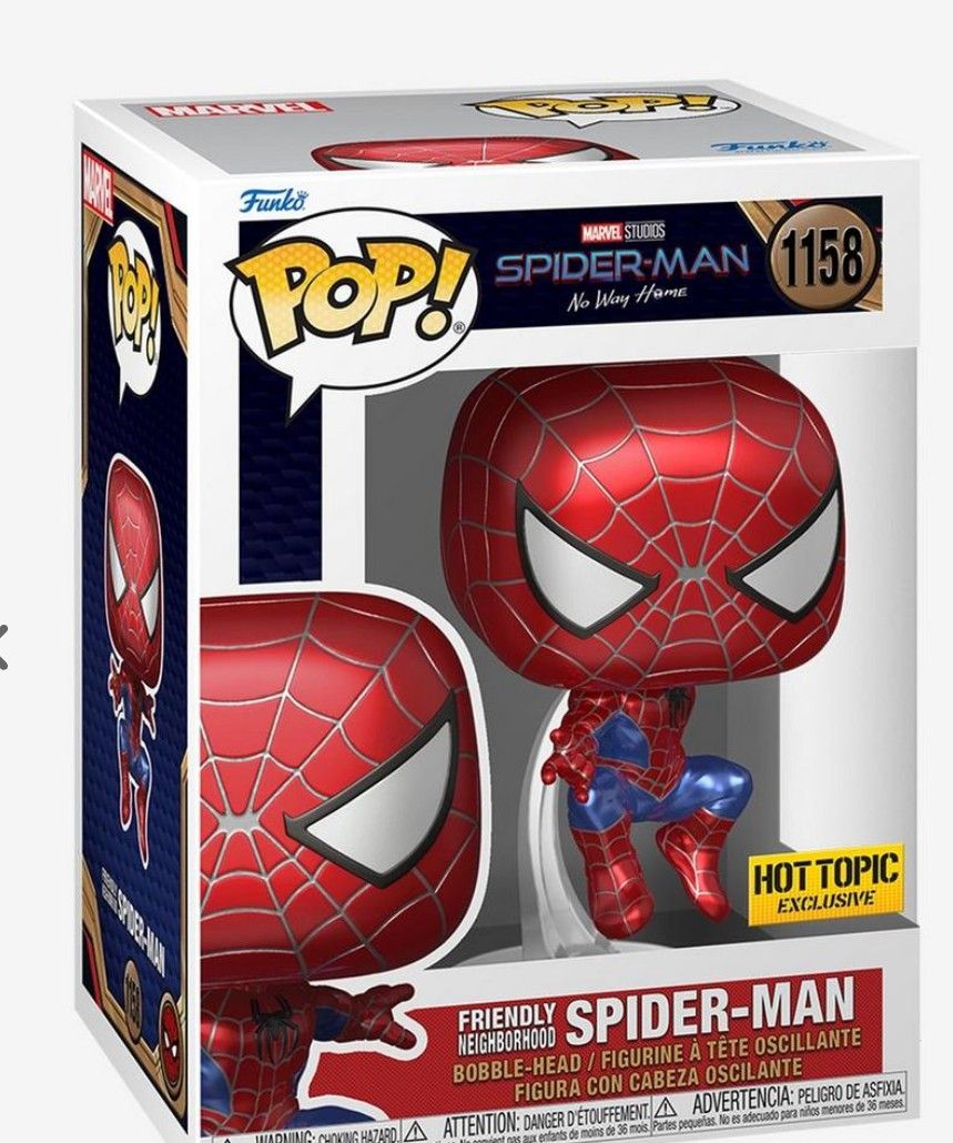 Spider man shop vinyl bobble head