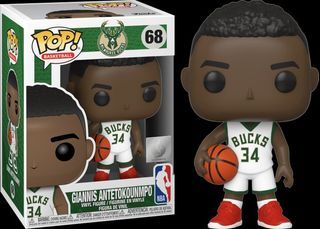 Funko Pop! Basketball NBA Milwaukee Bucks Giannis Antetokounmpo (2021-22  City Edition Jersey) Figure #143 - US