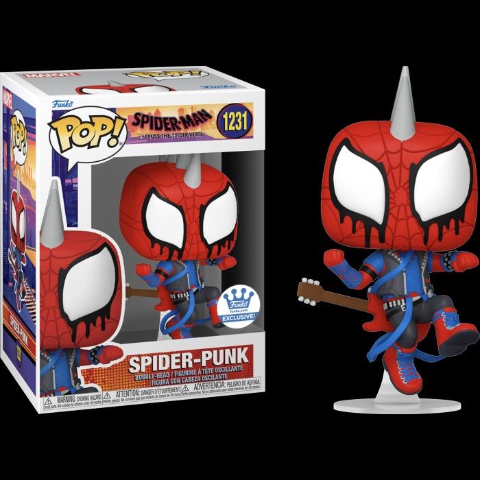 Spider punk on sale funko pop