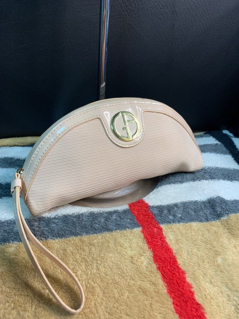 Giorgio armani pouch, Women's Fashion, Bags & Wallets, Purses & Pouches ...