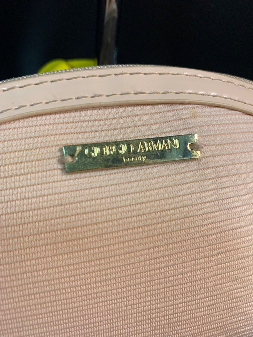 Giorgio armani pouch, Women's Fashion, Bags & Wallets, Purses & Pouches ...