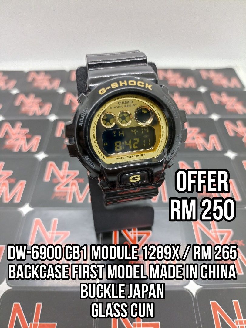 G SHOCK DW 6900 CB1