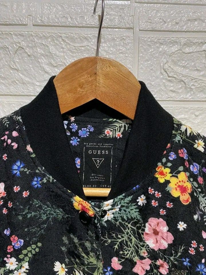 Guess floral new arrivals jacket