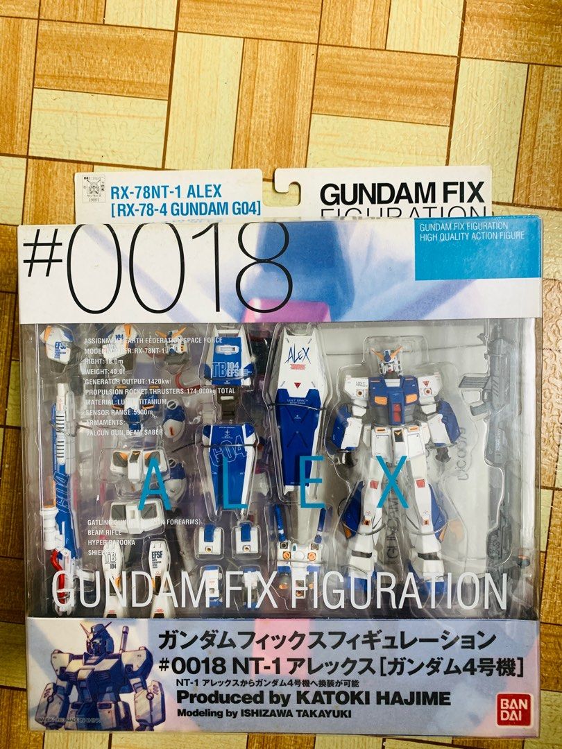 Gundam Fix Figuration GFF #0018 RX-78NT-1 ALEX 高達機動戰士, 興趣
