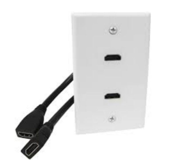 HDMI Wall Plate 2ports on Carousell