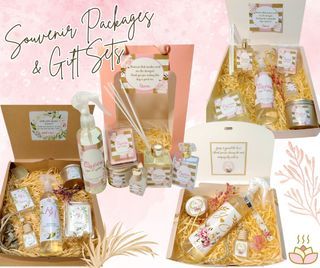 HERMOSA SOUVENIR PACKAGES & GIFT SETS FOR WEDDINGS, BIRTHDAYS, DEBUTS, BAPTISMALS, CORPORATE EVENTS