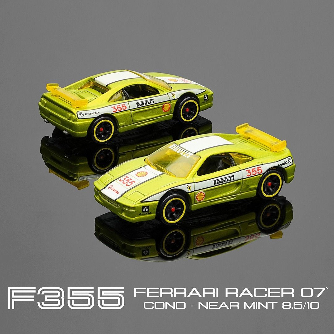 Hot Wheels Ferrari F355 Ferrari Racer 07 Hotwheels Loose Hobbies