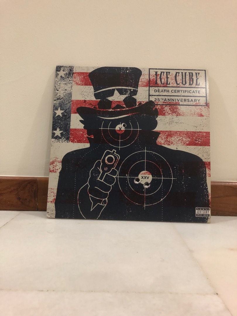 Ice Cube Death Certificate (1991) lp vinyl record Hobbies Toys