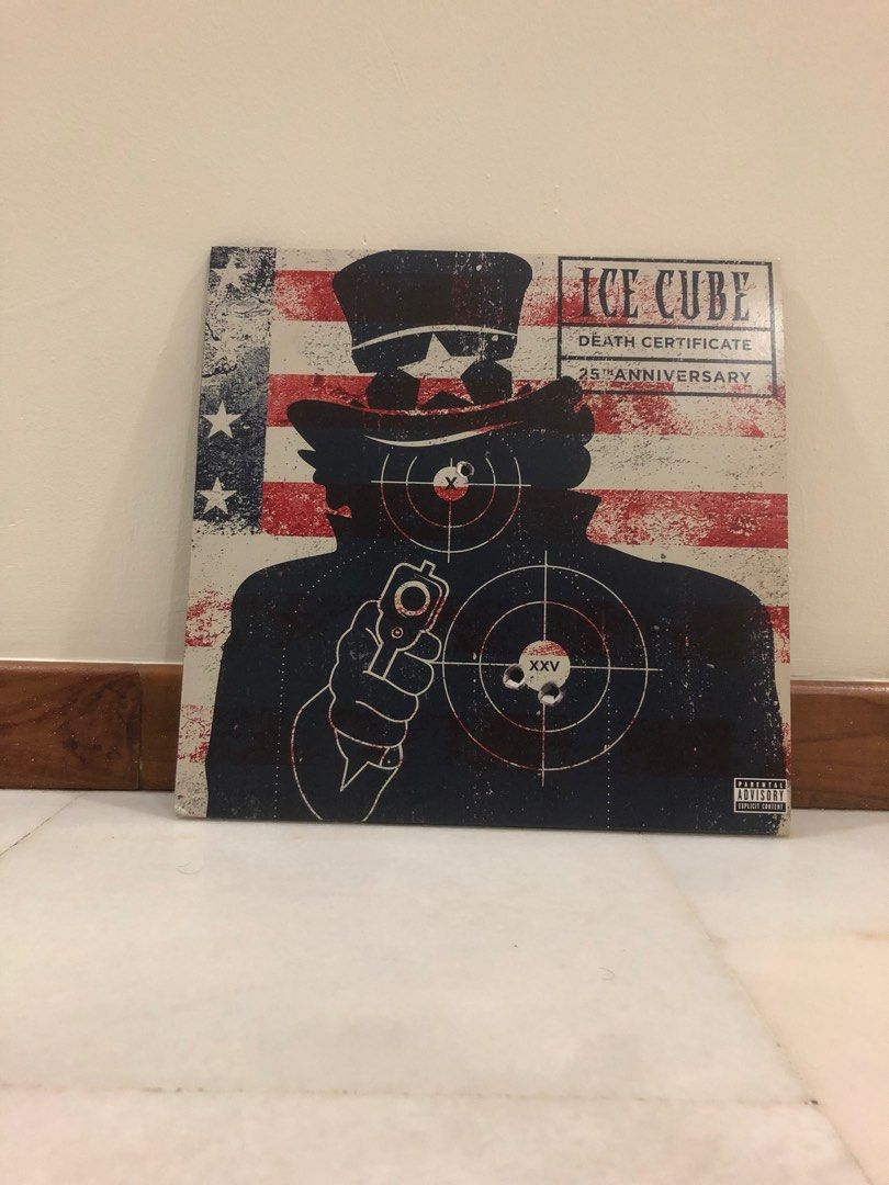Ice Cube Death Certificate (1991) lp vinyl record Hobbies Toys