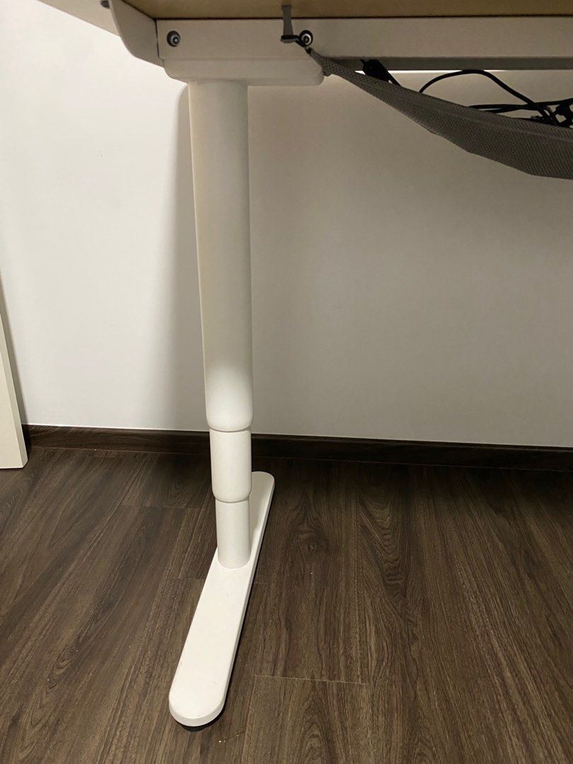 Ikea electric adjustable table, Furniture & Home Living, Furniture