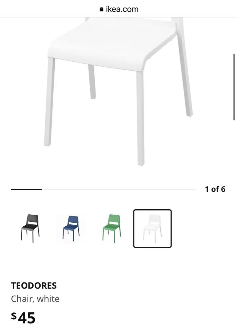 IKEA Dressing table and chair, Furniture & Home Living, Furniture