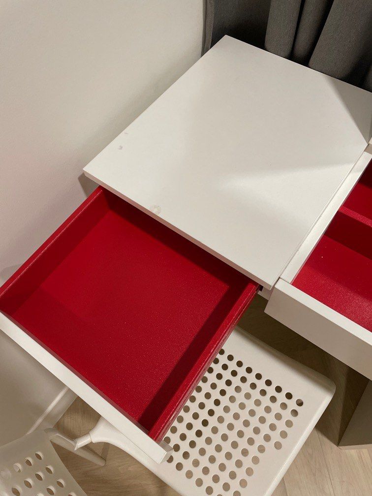 IKEA Dressing Table and Chair, Furniture & Home Living, Furniture