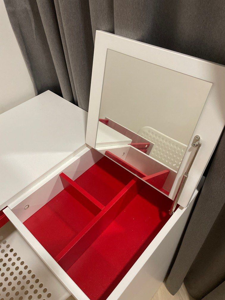 IKEA Dressing Table and Chair, Furniture & Home Living, Furniture