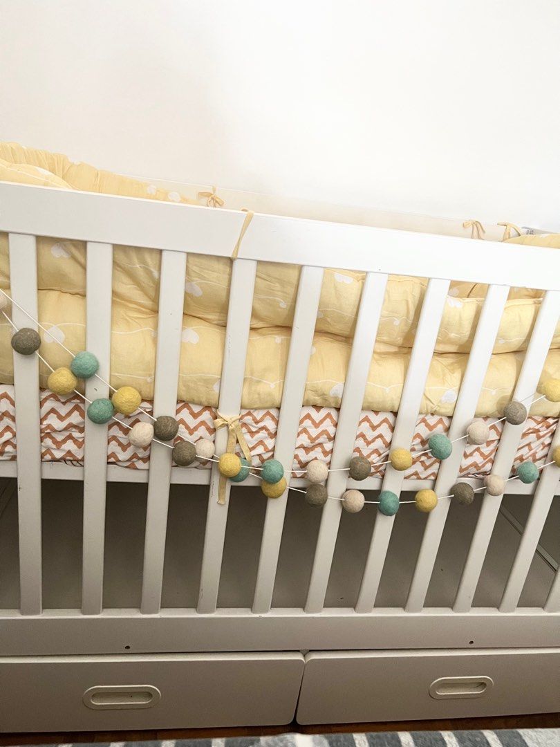 Ikea Stuva Fritids Baby cot/crib with drawers, Babies & Kids, Baby