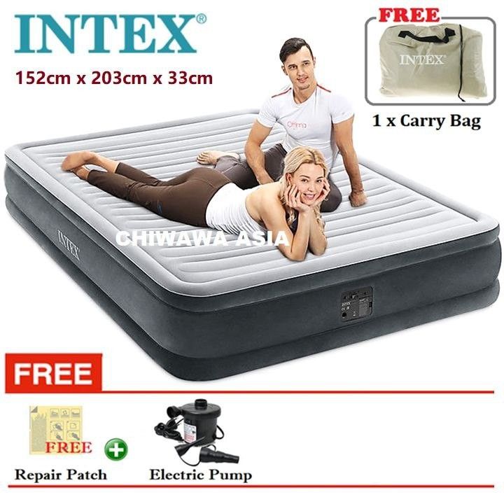 Intex Air Mattress w/ Durabeam Tech, Furniture & Home Living, Furniture