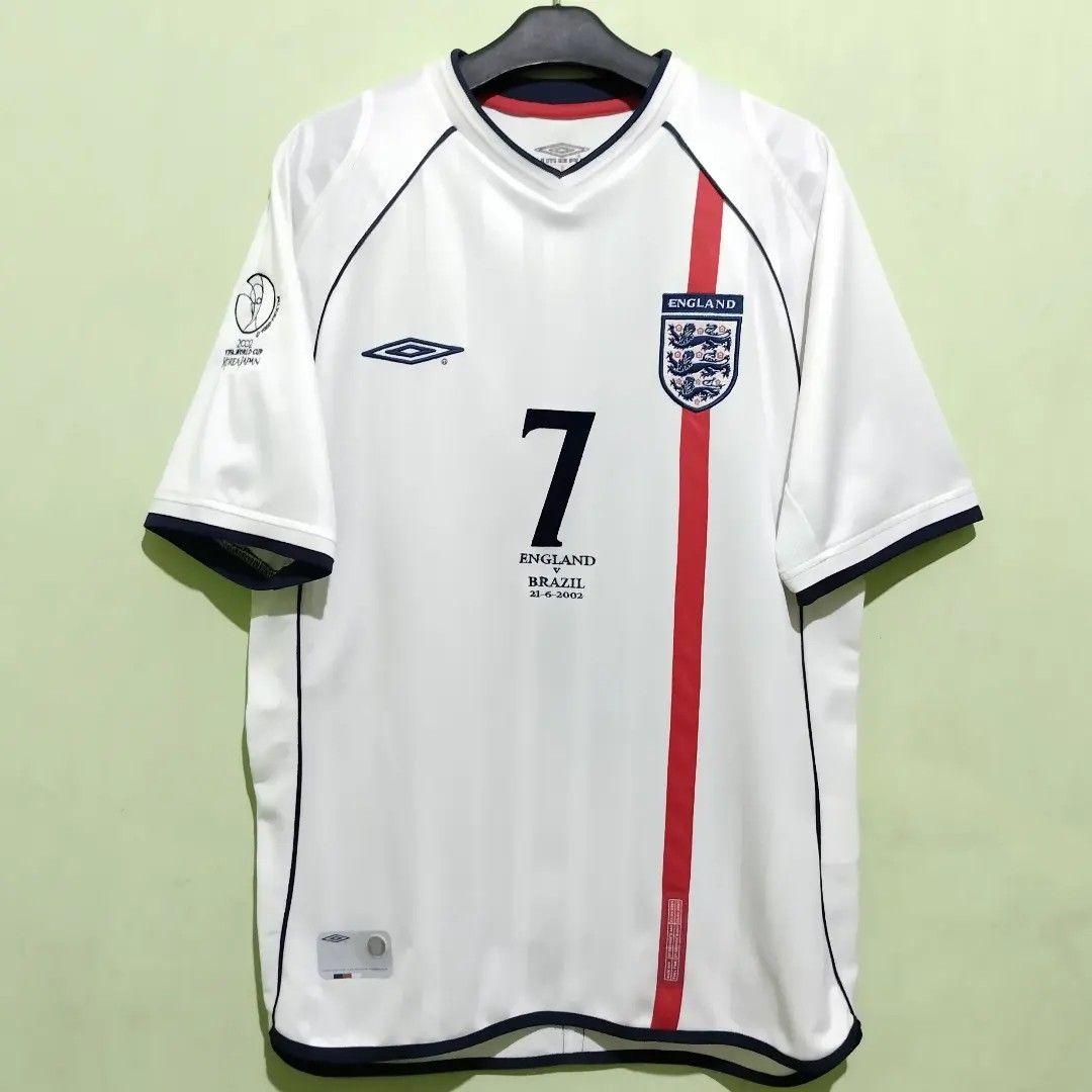 Jersey Retro Original England Home 2002 on Carousell