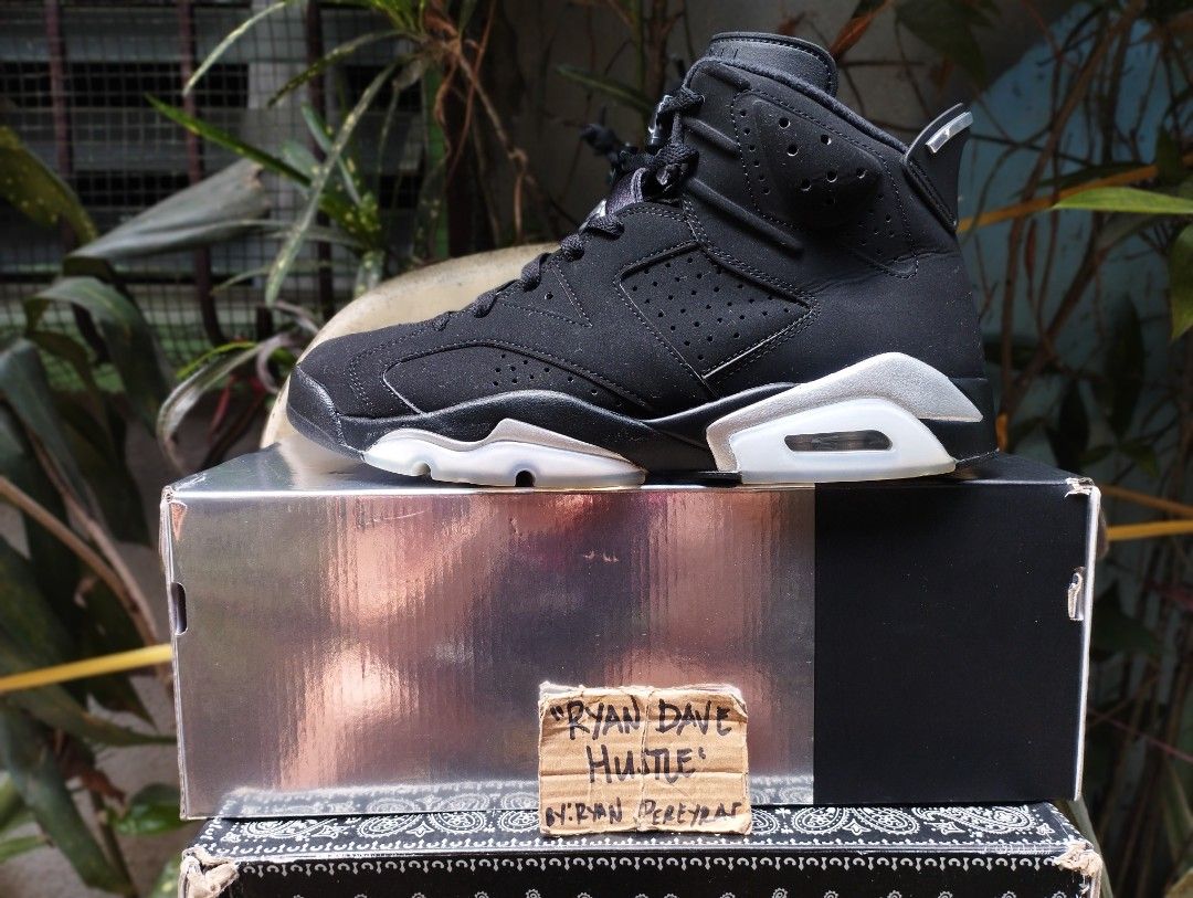 jordan retro 6 tech chrome