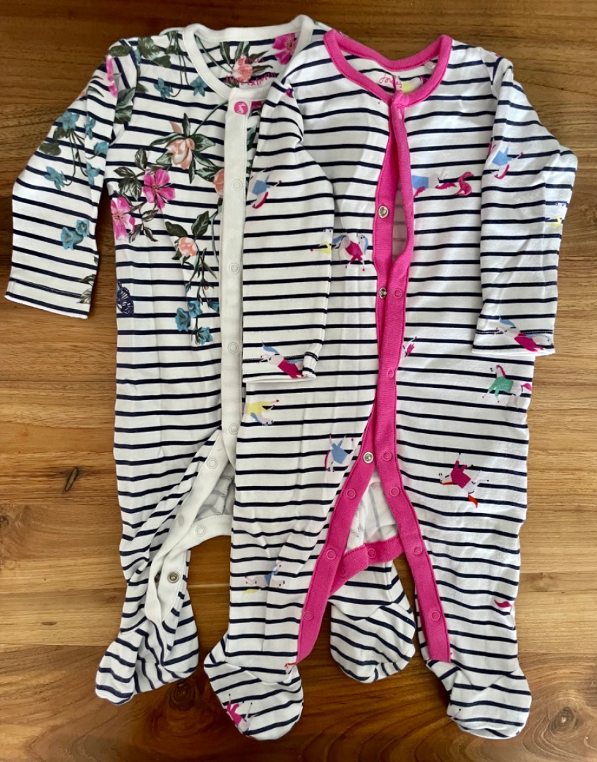 Joules sleepsuits, 36 mths, Babies & Kids, Babies & Kids Fashion on Carousell