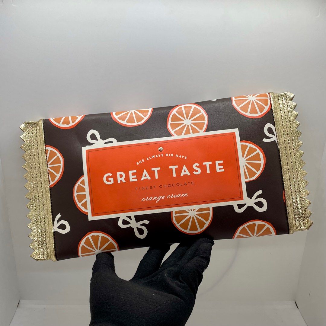 Kate spade chocolate new arrivals clutch