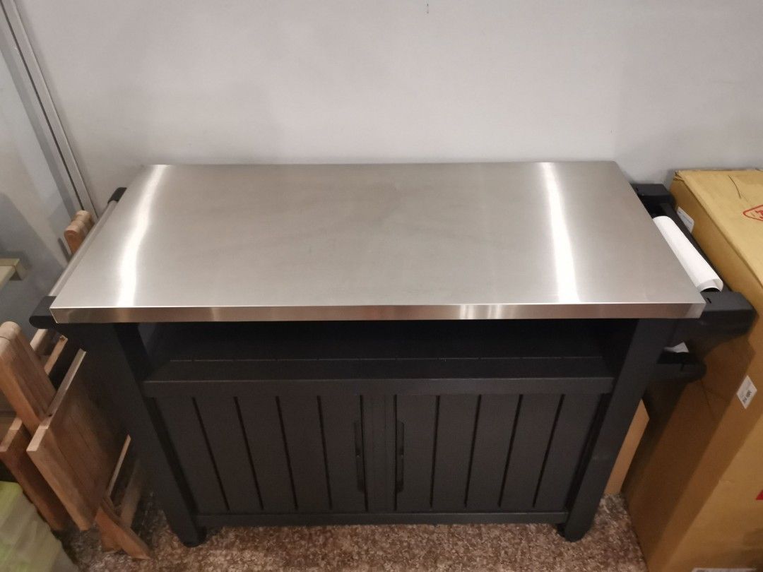 Keter Unity XL Outdoor Buffet with Storage, Furniture & Home Living