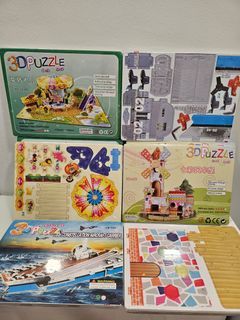 Kids children gift pack 3D puzzles (16 sets)