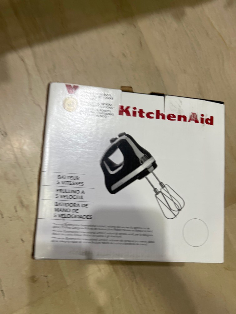 kitchen aid hand mixer 5 speed, TV & Home Appliances, Kitchen