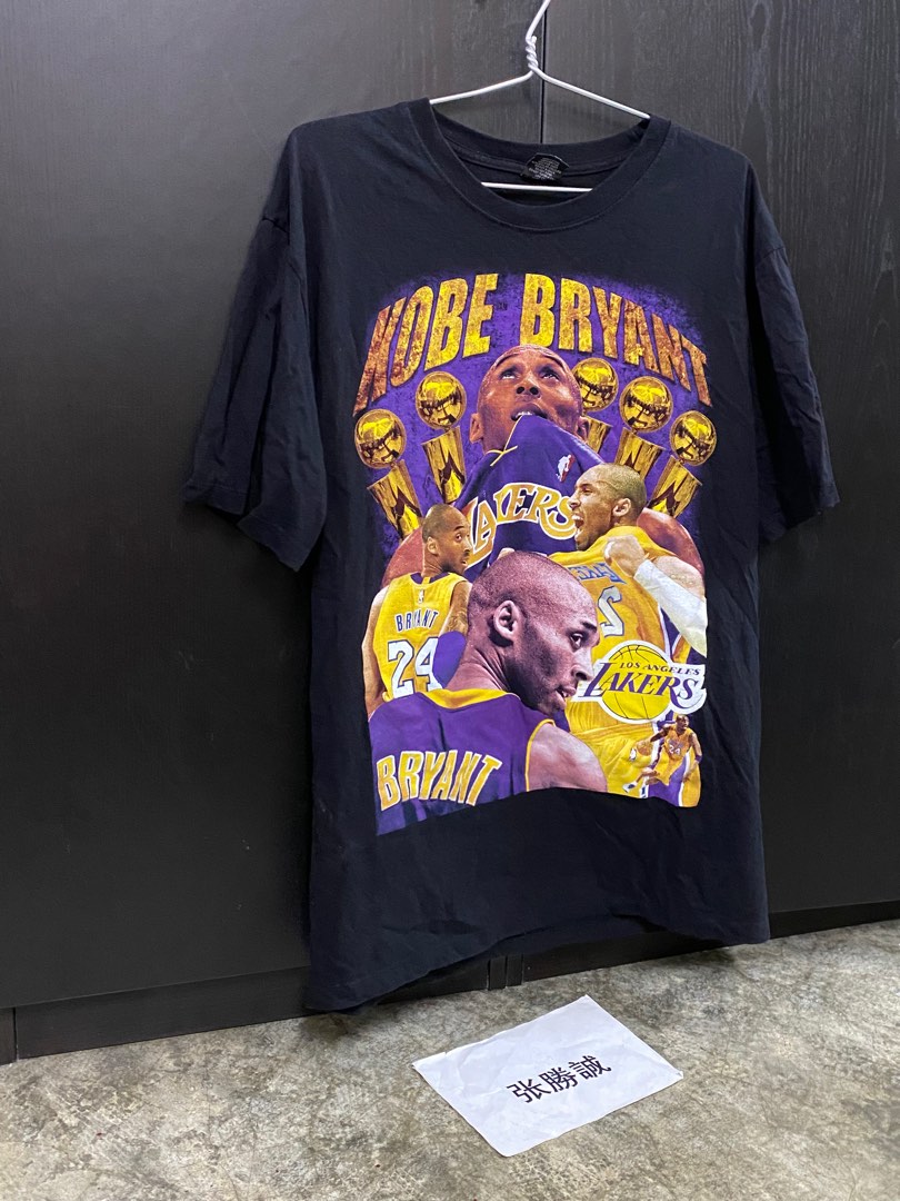 Kobe bryant vintage t shirt hot sale