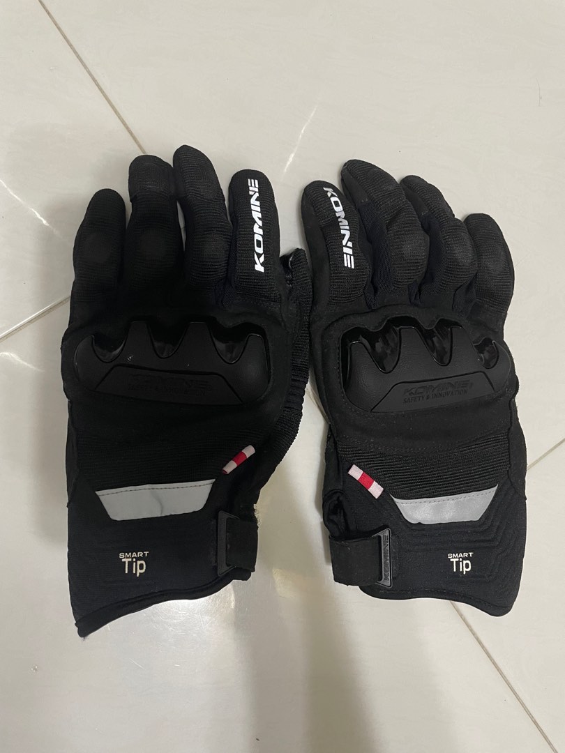 Komine Glove GK220 (XL), Motorcycles, Motorcycle Apparel on Carousell