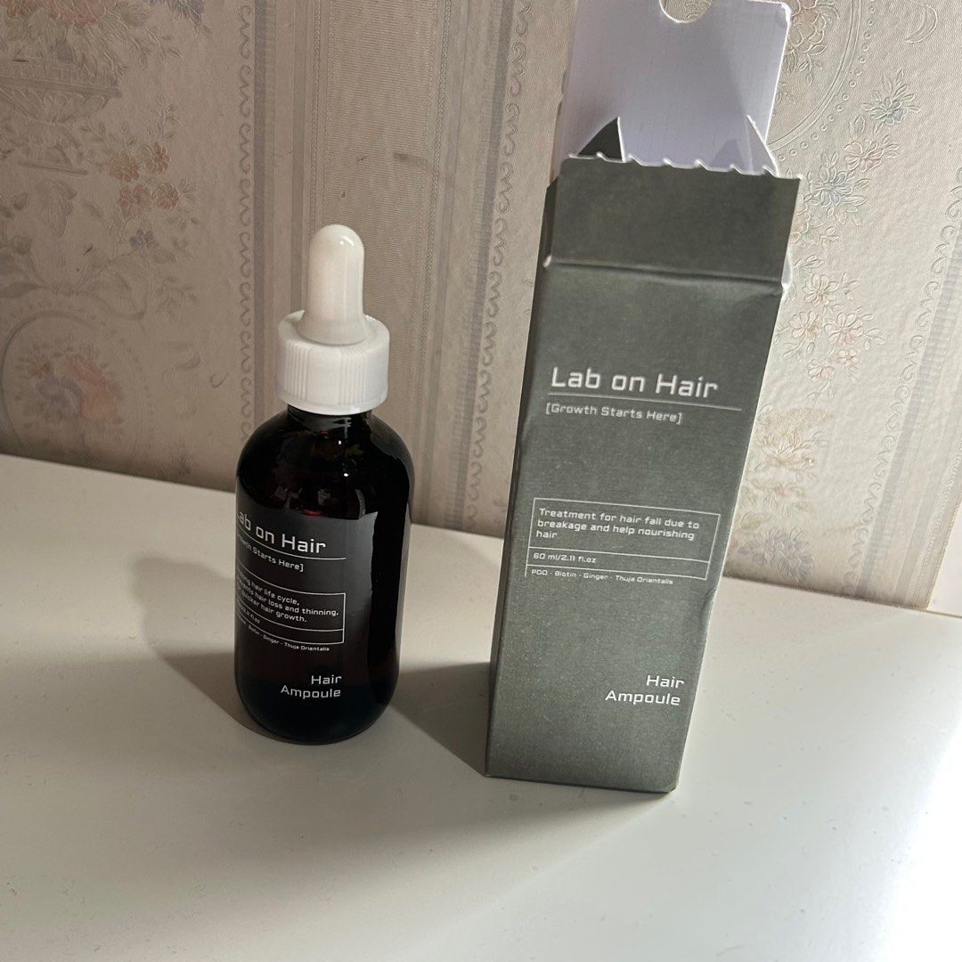lab on hair hair ampoule, Kesehatan & Kecantikan, Perawatan Rambut di Carousell