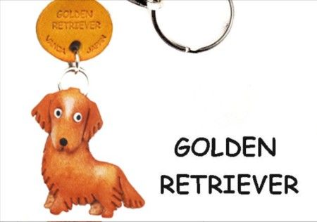 Golden retriever cheap key chain