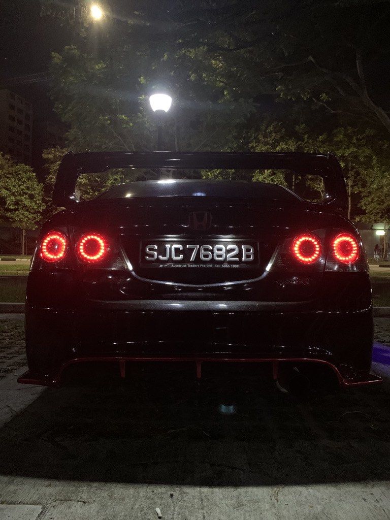 LED car plate light (HONDA CIVIC FD), Car Accessories, Electronics