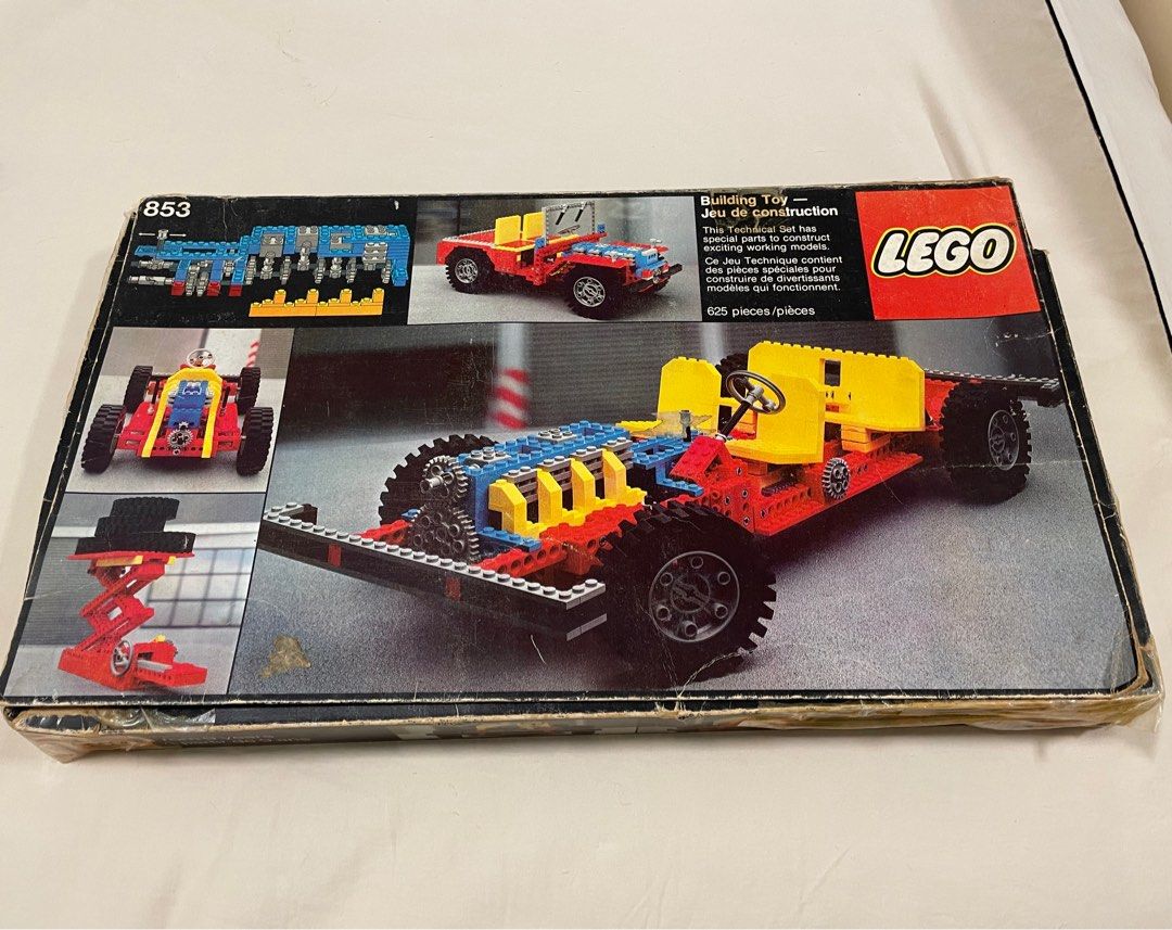 Let at ske damp ånd Lego - Classic Technic Lego Set #853 (1977), Hobbies & Toys, Toys & Games  on Carousell