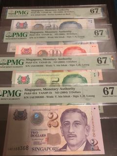 LHL paper $2/5/10/50 ～ PMG67