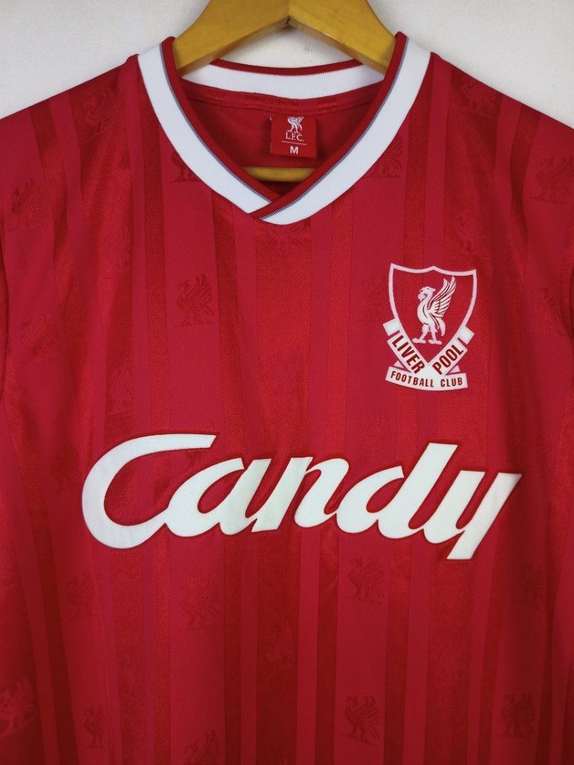 LIVERPOOL FOOTBALL CLUB CANDY JERSEY, Luxury, Apparel on Carousell