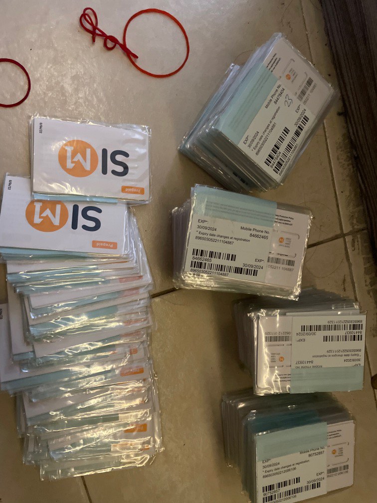 M1 StarHub SingTel Sim Card, Mobile Phones & Gadgets, Mobile & Gadget