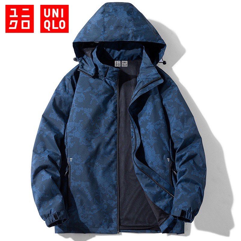 Uniqlo mens waterproof jacket top