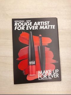 [現貨]make up forever 唇釉 藝術大師 愛神特霧唇釉 愛神特霧 唇膏