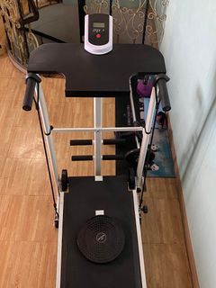 Manual Treadmill + turntable and pull rope