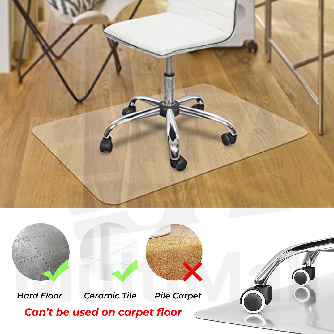 Roller chair floor 2025 protector