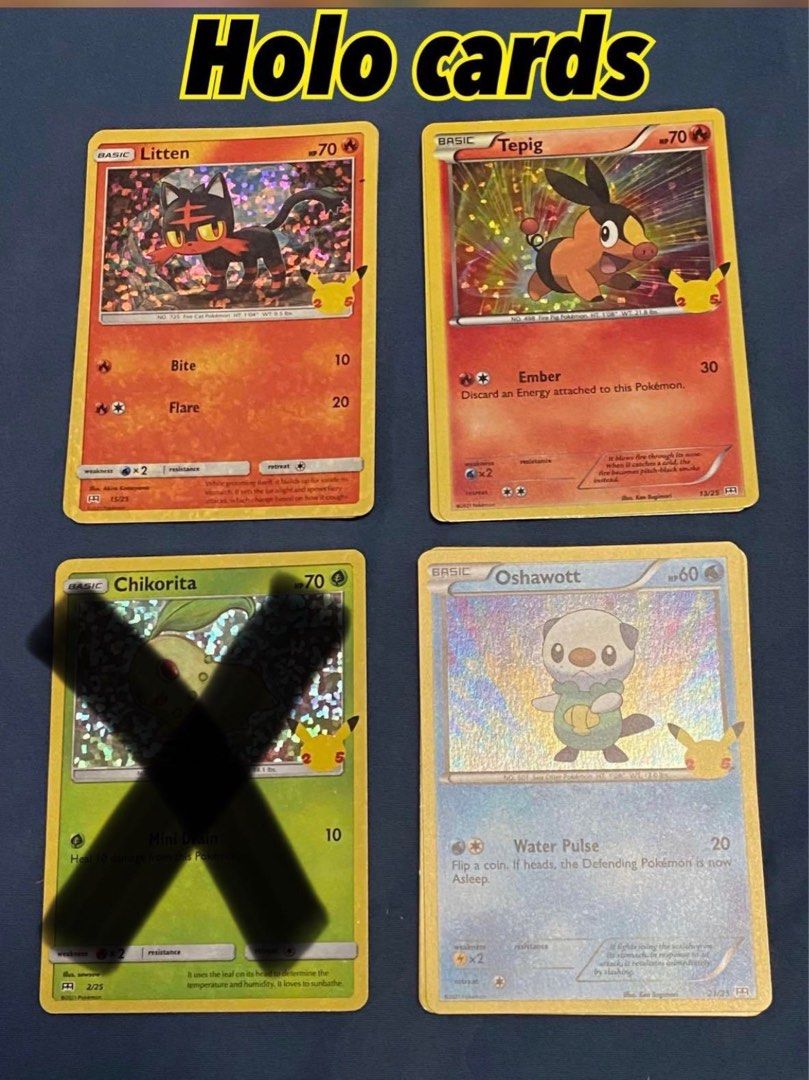 McDonald's Pokemon 25th anniversary cards - READ COMPLETE LISTING, Hobbies & Toys, Memorabilia & Collectibles, Fan Merchandise on Carousell McDonald's Pokemon 25th anniversary cards - READ COMPLETE LISTING, Hobbies & Toys, Memorabilia & Collectibles, Fan Merchandise on Carousell