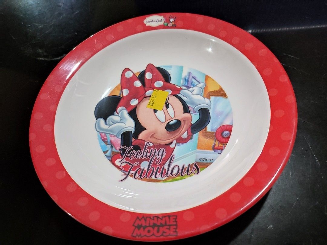 Mickey Mouse plate melamin, Bayi & Anak, Perawatan & Makanan Anak di ...