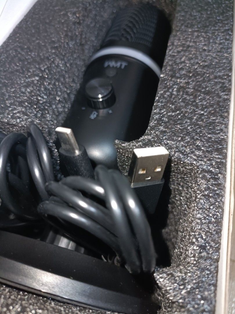 WMT Microphone Condenser, Audio, Microphones on Carousell