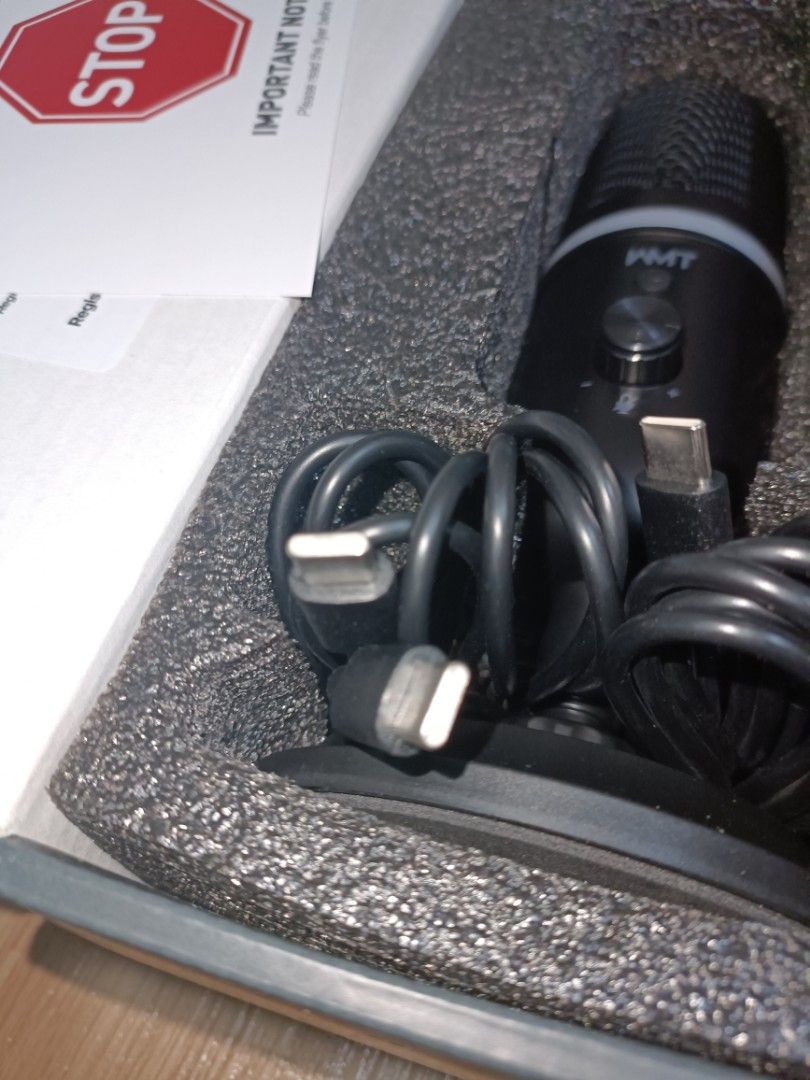 WMT Microphone Condenser, Audio, Microphones on Carousell