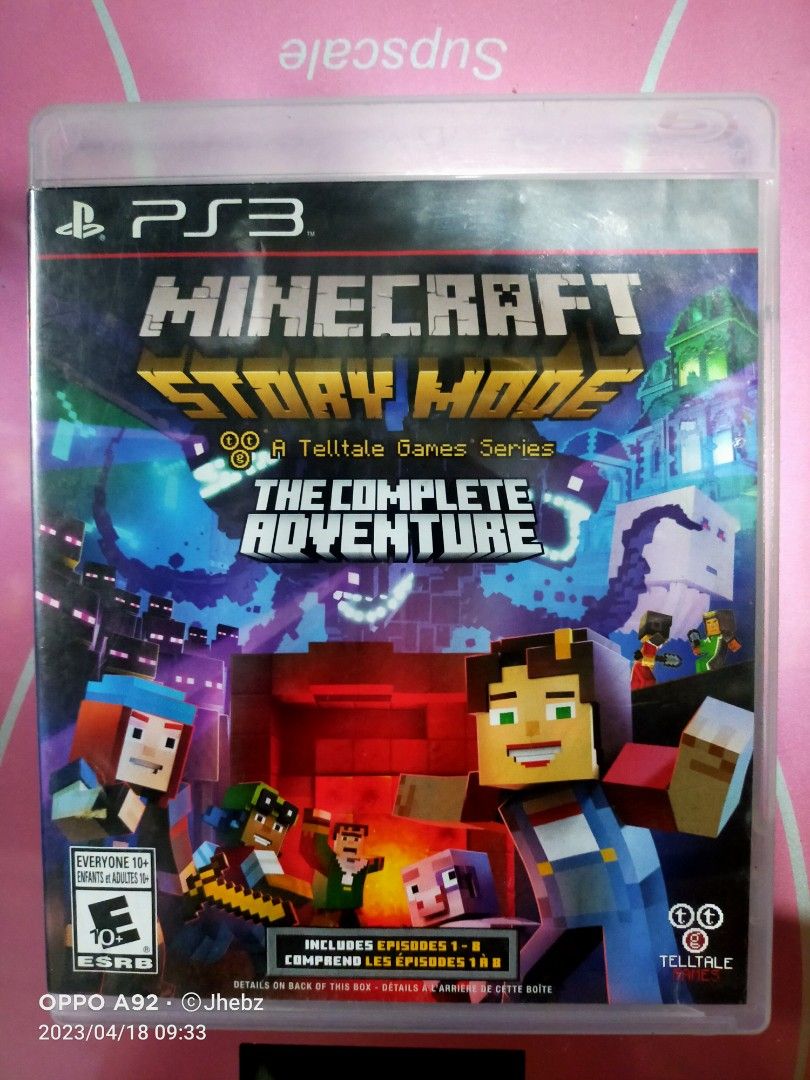 minecraft story mode the complete adventure on Carousell
