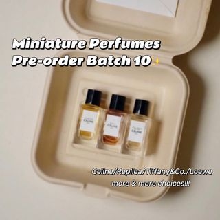Miniature Perfumes Pre-order